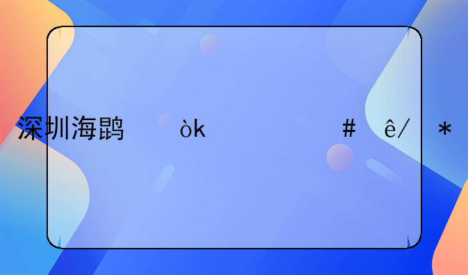 深圳海鹏会计师事务所怎么样