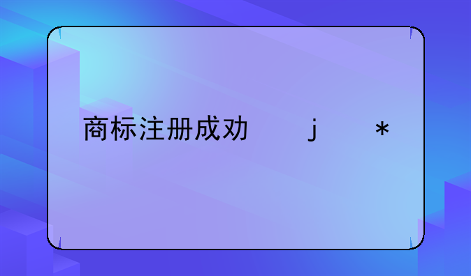 商标注册成功的技巧