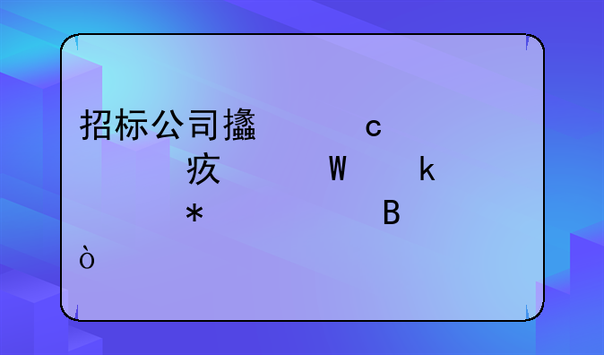 招标公司支付评审费如何做账务处理？