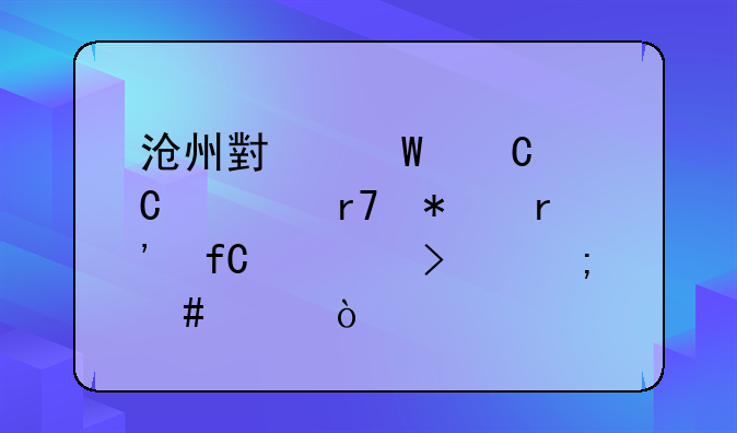沧州小燕子餐饮服务有限公司怎么样？