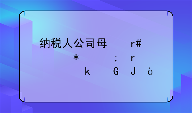 纳税人公司每月记账报税需要多少钱？
